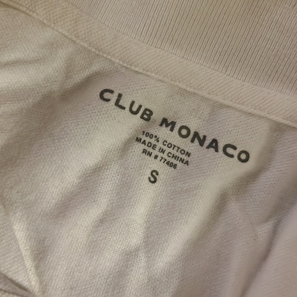 Club Monaco Polo Shirt with Heritage Crest Logo - Picture 2 of 4